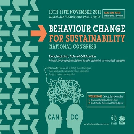 Behaviour Change Congress Brochure 