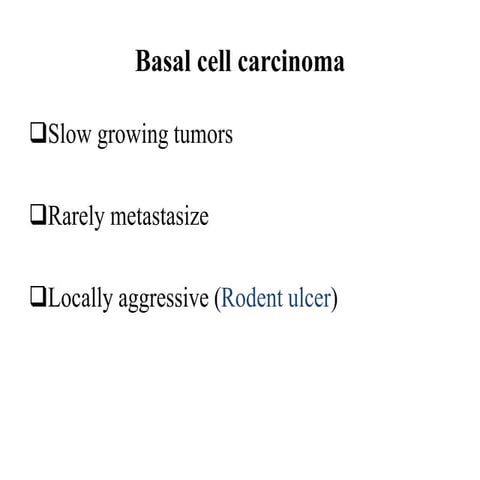 Basal cell carcinoma | PDF