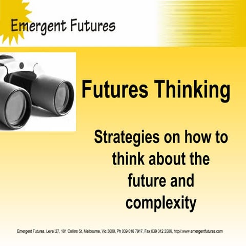 Brisbane City Council Future Thinking Presentation May 2009