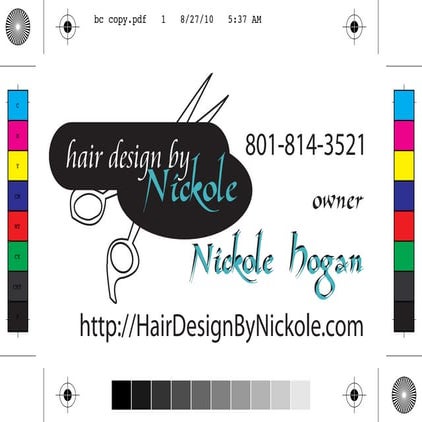 Business Card for a client