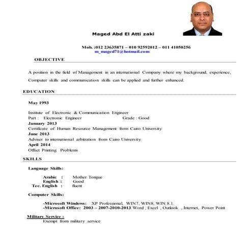 MAGED CV 6 - 