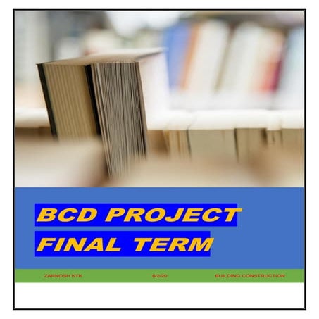 Building construction mini project