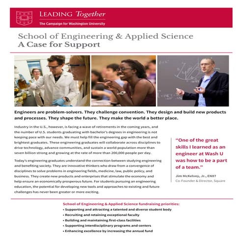 Case for support 7.22.15