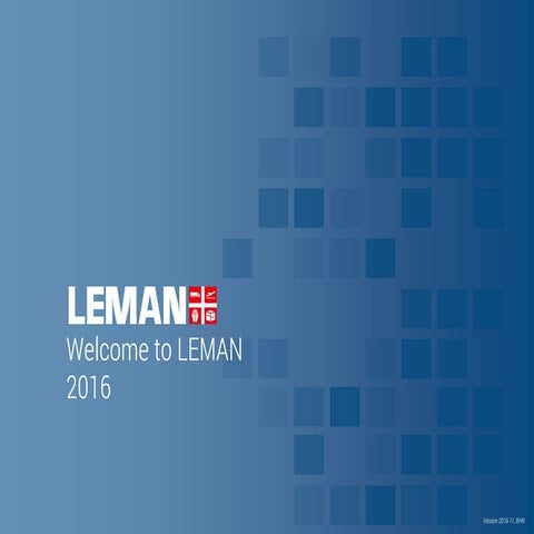 Leman Presentation 2016