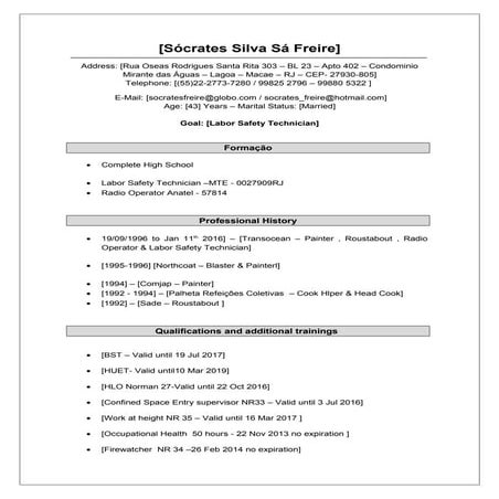 CV Socrates Freire in English updated