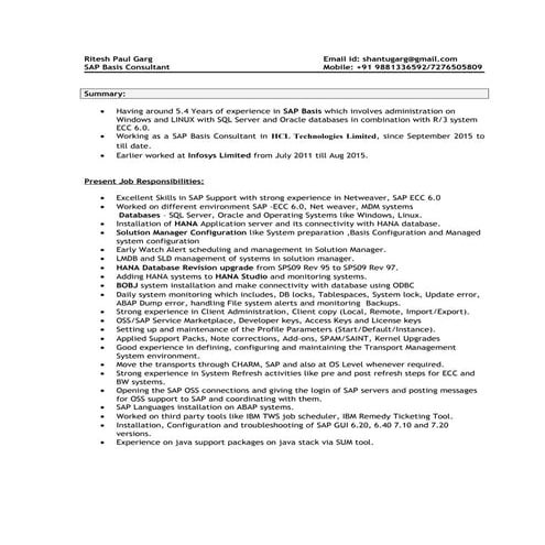 Ritesh_Resume_SAP_Basis_Consultant