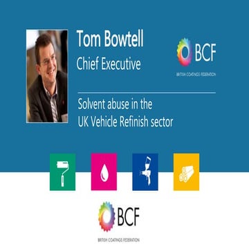 BCF solvent abuse in the uk vehicle refinish sector