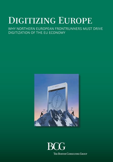 Digitizing Europe