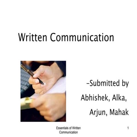 Business Communication