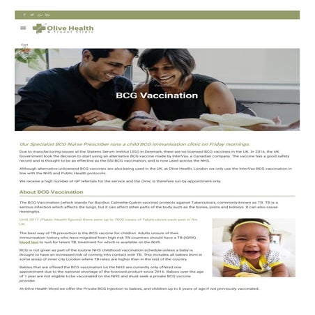 BCG Vaccination | PDF
