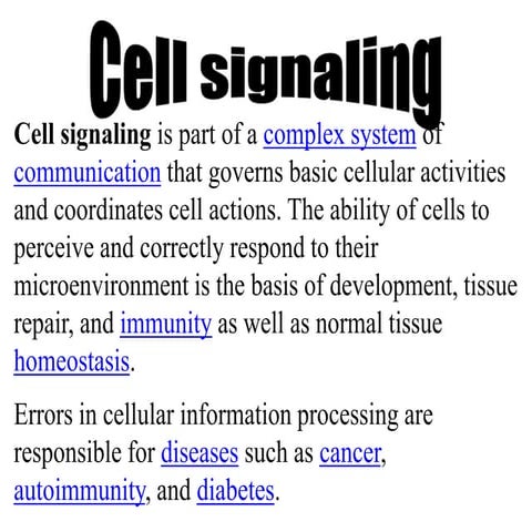 BCH422 signal transduction.pptx and cell comunication