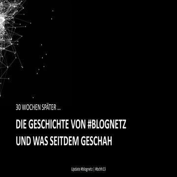 Update #blognetz: Die Visualisierung der Blogosphäre