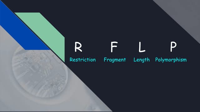 RFLP | PPTX