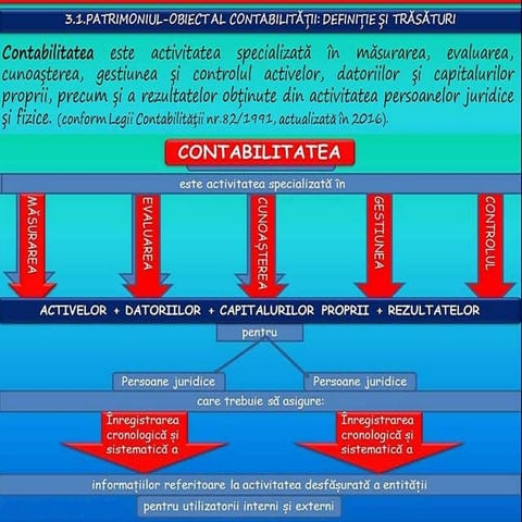 Patrimoniul - obiect de studiu al contabilitatii | PPTX