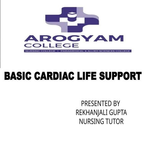 BCLS (basic cardiac life support) modules | PPT