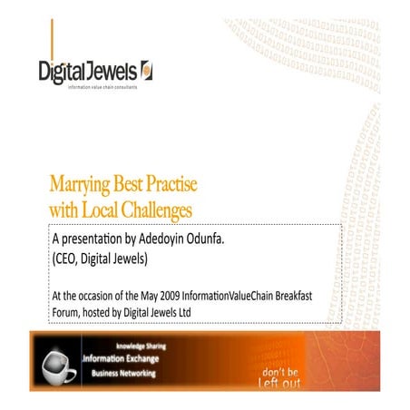 Bcm Best Practise & Local Challenges | PDF