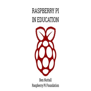 Raspberry Pi in education - Barcamp Manchester