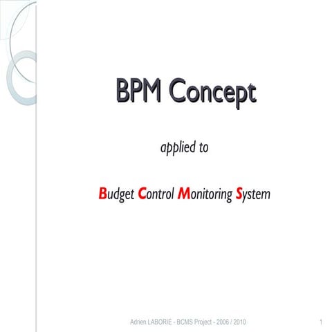 BCMS - BPM Presentation