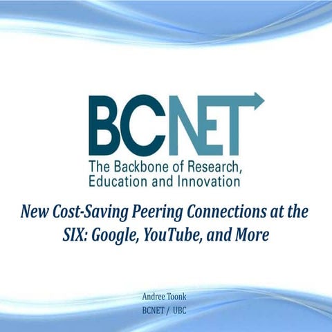 BCNet - Peering