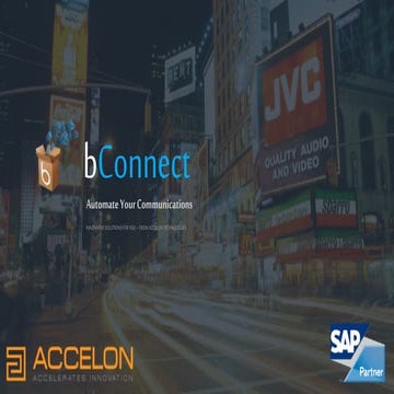 bConnect - Automate Your Communications From SAP Business One