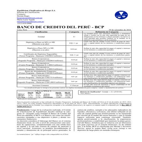 Bcp | PDF