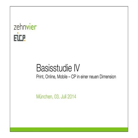 CP-Basisstudie IV (2014)