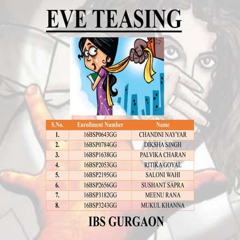 EVE TEASING