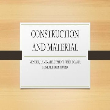 types of timber boards