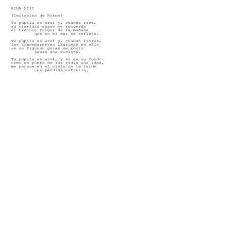 Trabajo bécquer. | RTF