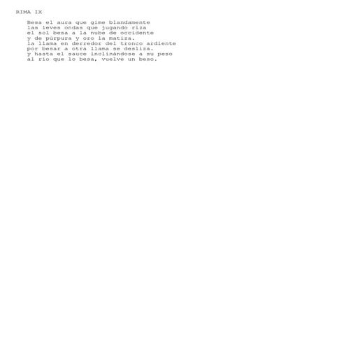 Bécquer rima xx | PDF