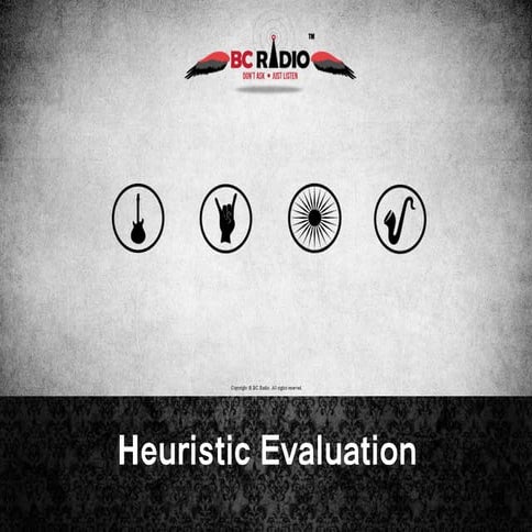 Heuristic evaluation