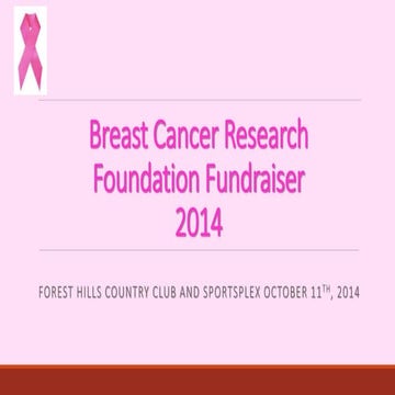 Bcrf 2014 one