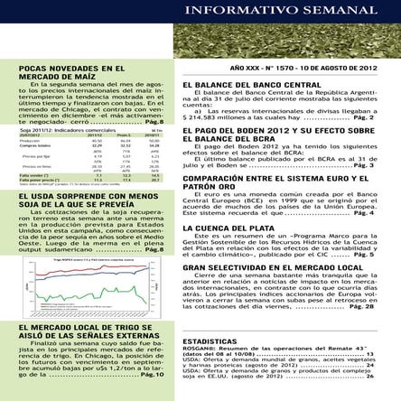 Bcr informativo semanal 10082012