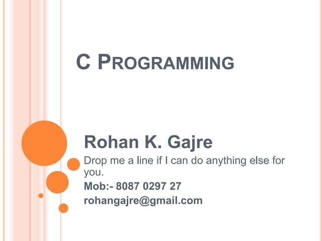 C programming 