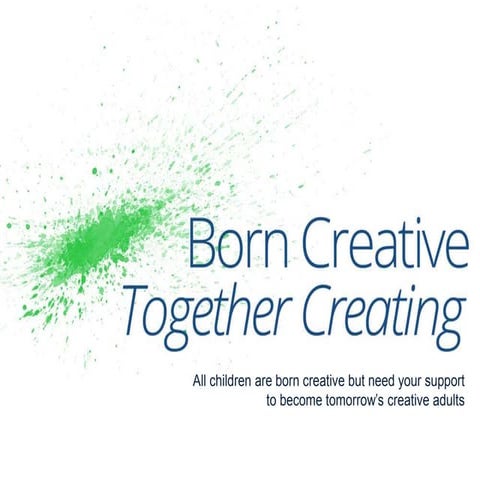 Born Creative, Together Creating