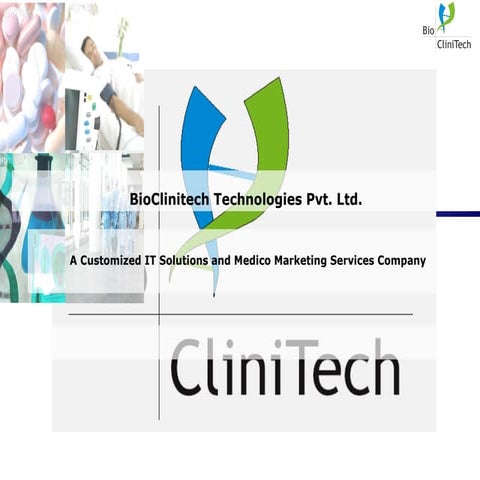 BioClinitech- Services And Capabilities