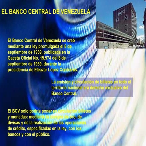 Bcv y acontecimientos actuales