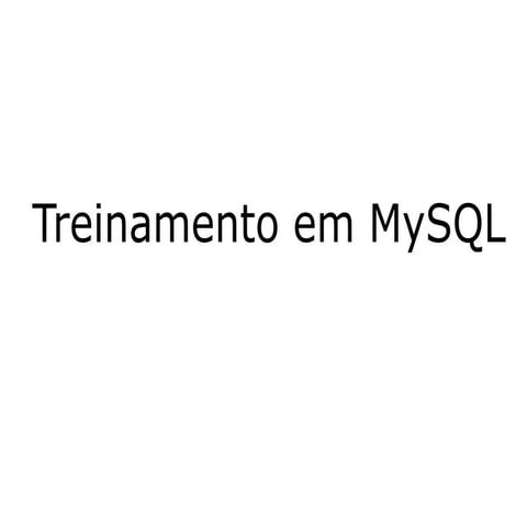 Banco de Dados MySQL