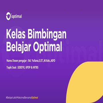 (Bd. Yuliana, S.ST.,M.Keb)(17 Juni 2025) Bimbel Optimal.. (3).pptx