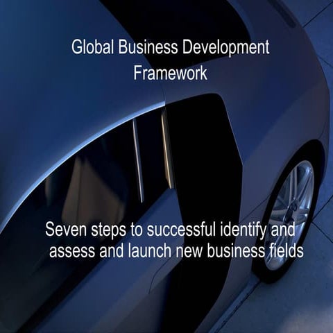 Business Development Framework