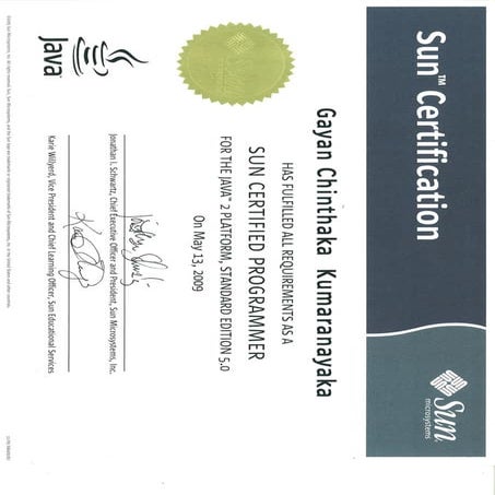 Sun Certified Programmer | PDF