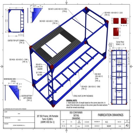 D-005 Iso Container Frame | PDF