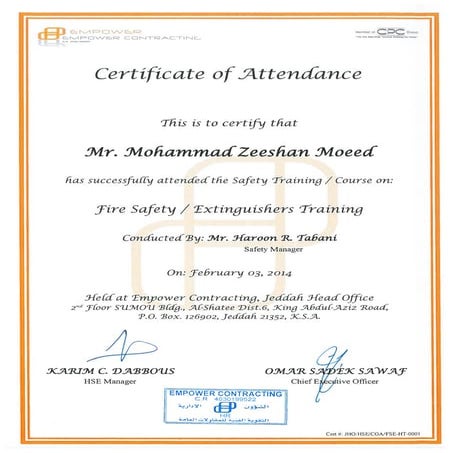 Training-Fire Safety &amp; Extinguisher | PDF