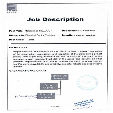 job description | PDF