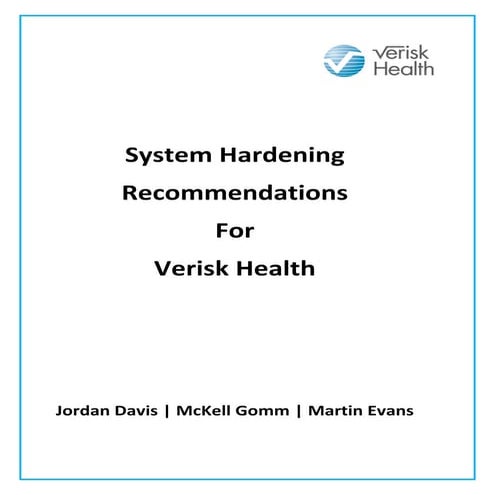 System Hardening Recommendations_FINAL
