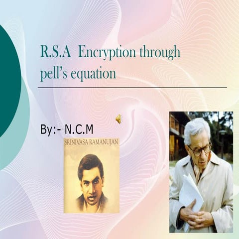 R.S.A Encryption