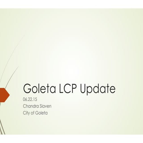 Local Coastal Program Update_062215