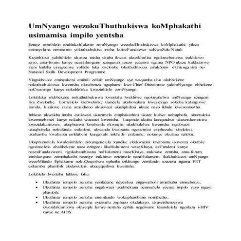 YouthDevelopmentDirectoratePamphletZuluVersionDraftFinal