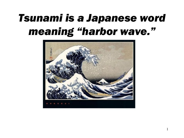 Tsunami 2015
