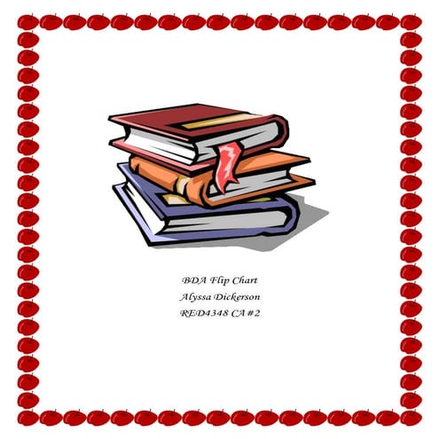 Flip Chart for Before, During, and After Reading